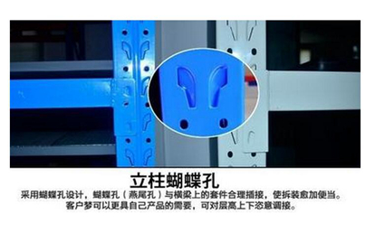 蝴蝶孔货架